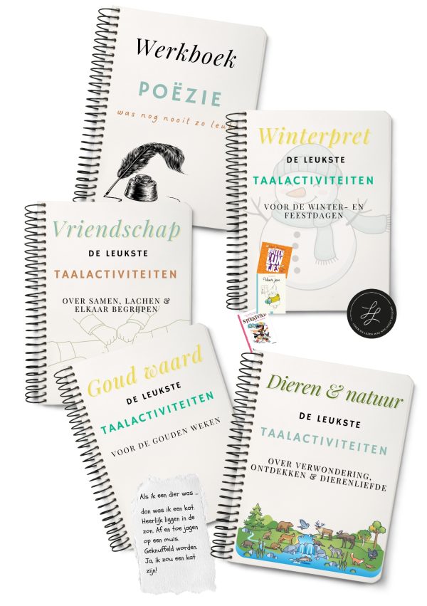 De Taalvonk Bundel | 5 ebooks voor €12,95
